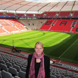 Einsatz in der BayArena Leverkusen